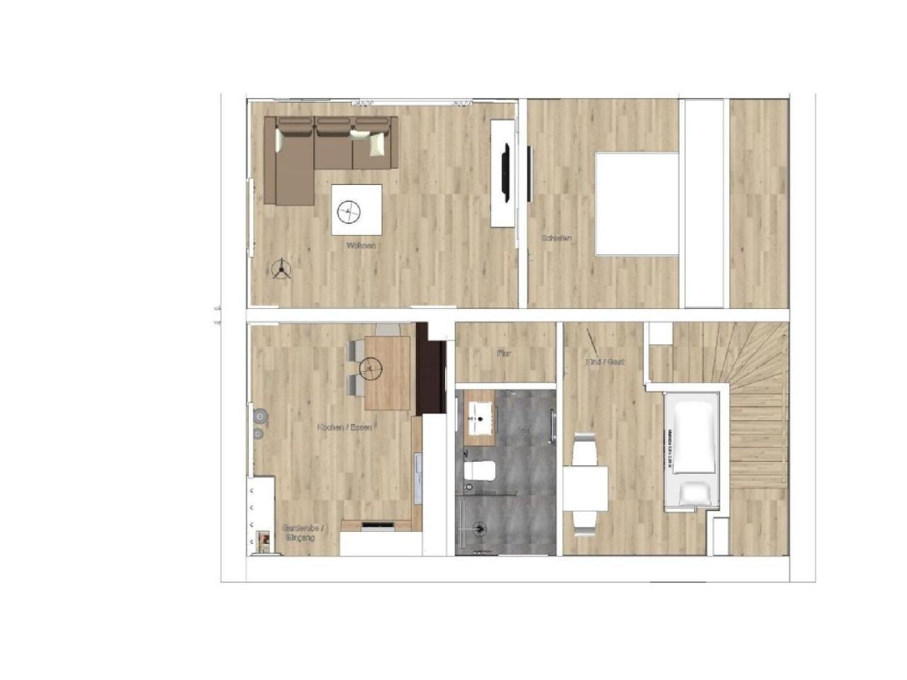 Kleine Charlotte - Traumwohnung Mit Terrasse Fuer 4 Personen Wangerooge Exterior photo